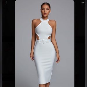 Bella Barnett Cut Out Bandage Dress